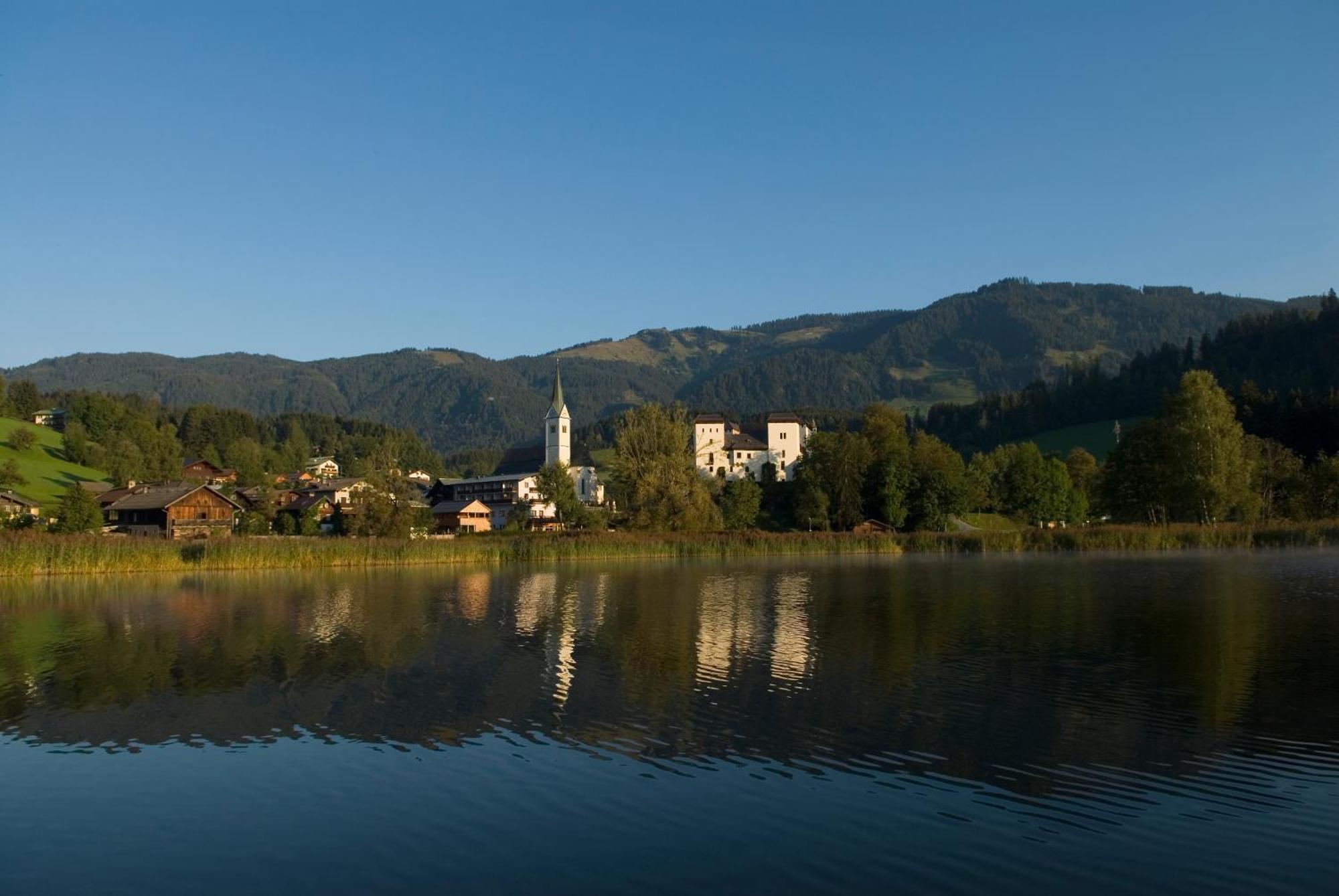 Bio-Bauernhof Reitmayrgut Goldegg Exterior foto